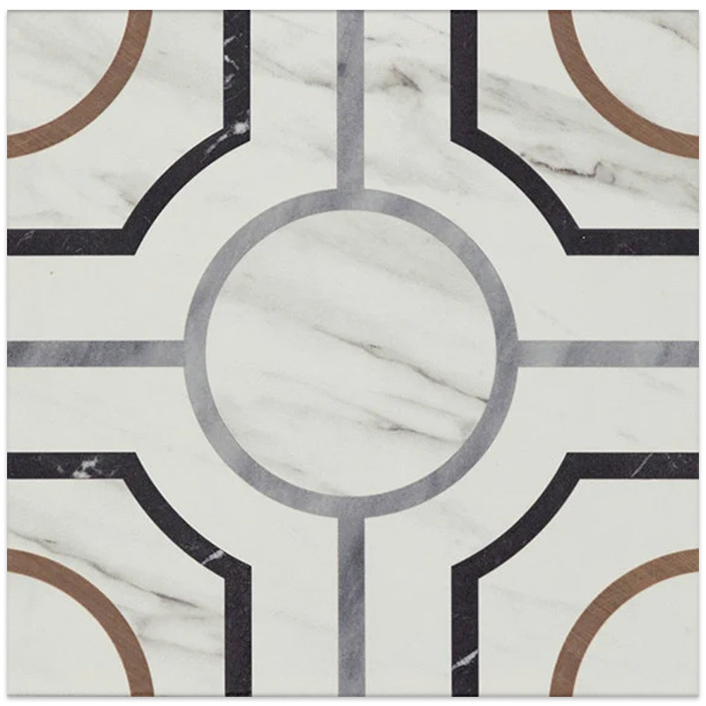 American Olean Clarasea Deco 8" x 8" Porcelain Tile