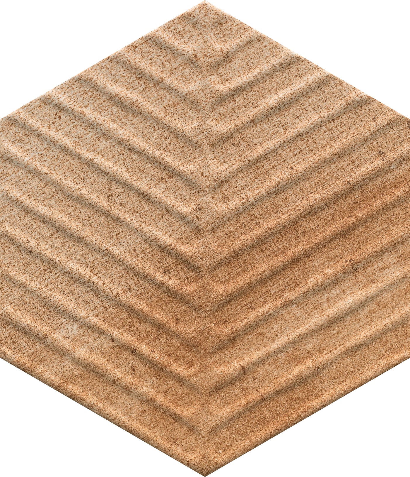 Crossville Cotto Moderno Chevron Hex 8" x 8" Porcelain Tile
