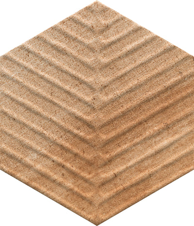 Crossville Cotto Moderno Chevron Hex 8" x 8" Porcelain Tile