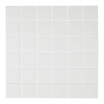 Lungarno Carrollton 2 x 2 12" x 12" Porcelain Mosaic