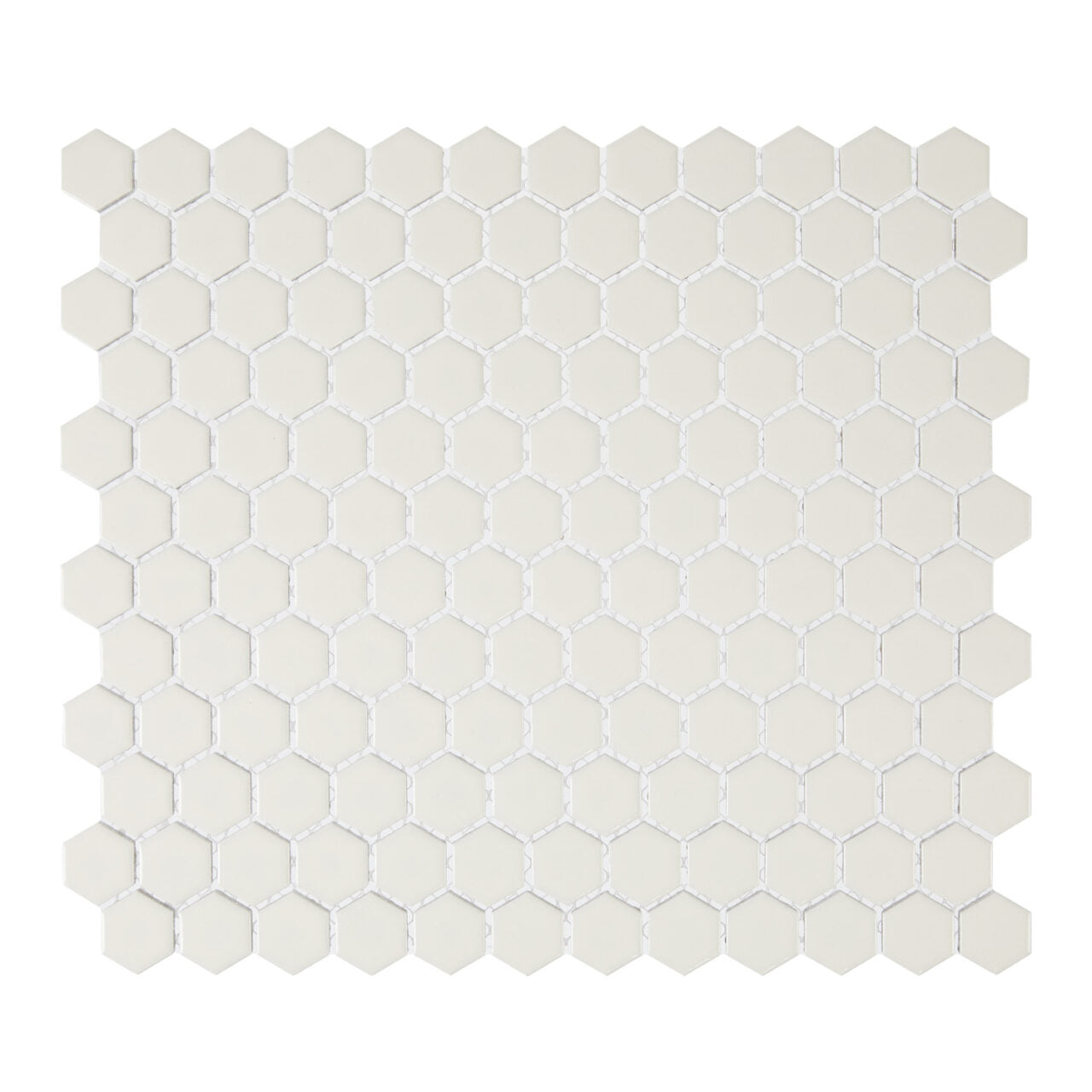 Lungarno Carrollton 1" Hexagon 10" x 12" Porcelain Mosaic