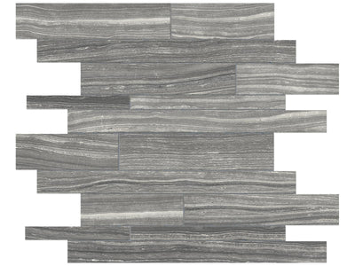 Anatolia Eramosa Random Strip 11.65" x 11.81" Porcelain Mosaic