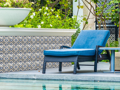 QDI Surfaces Chamberlin 6" x 6" Porcelain Tile Terrace