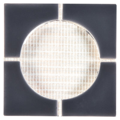 Crossville Cursive 4 Corner 6" x 6" Ceramic Mosaic