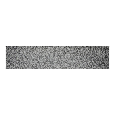 Questech City Scape Hammered 4" x 18" Metal Tile