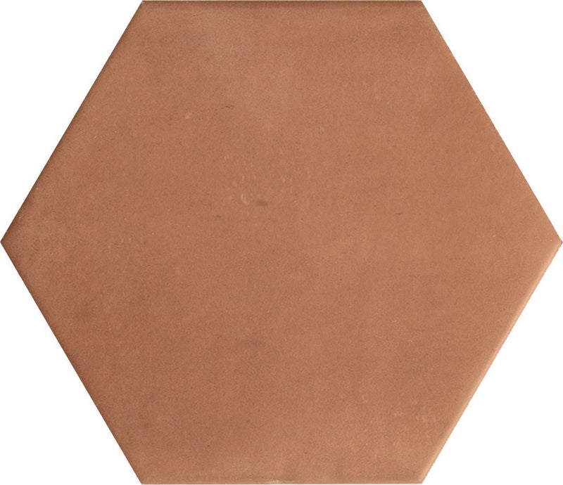 Ottimo Ceramics Clay Hex 7" x 8" Porcelain Tile