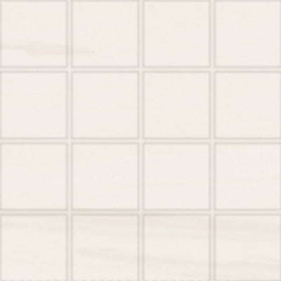 Tesoro Dolomite 3 x 3 11.75" x 11.75" Porcelain Mosaic