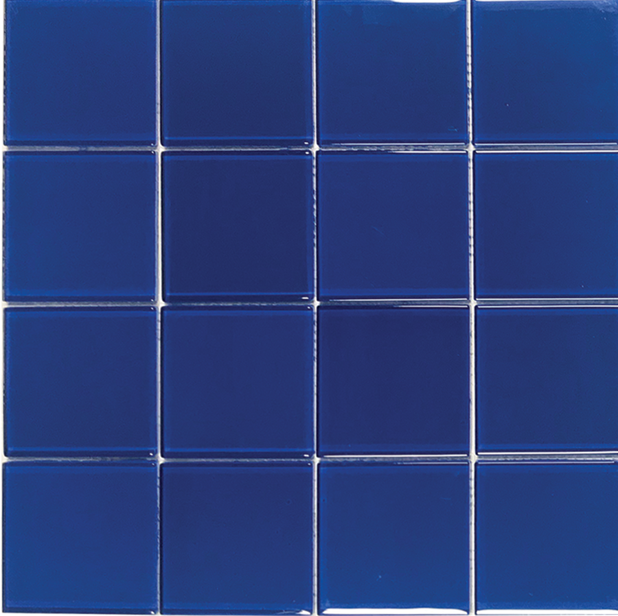 QDI Surfaces Crystal Solid 3 x 3 12" x 12" Glass Mosaic