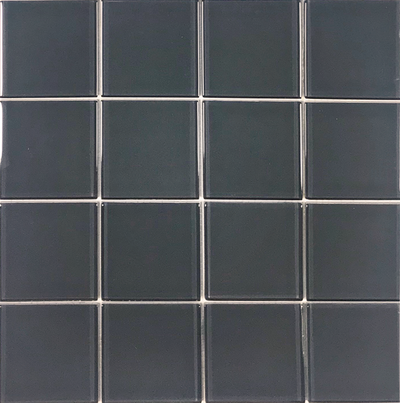 QDI Surfaces Crystal Solid 3 x 3 12" x 12" Glass Mosaic