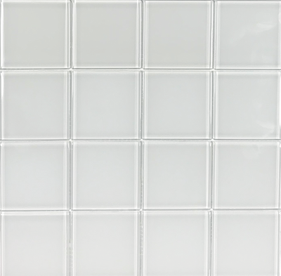 QDI Surfaces Crystal Solid 3 x 3 12" x 12" Glass Mosaic