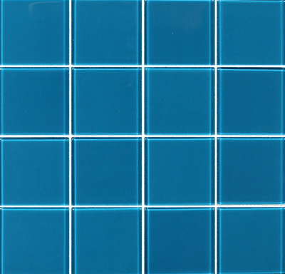 QDI Surfaces Crystal Solid 3 x 3 12" x 12" Glass Mosaic