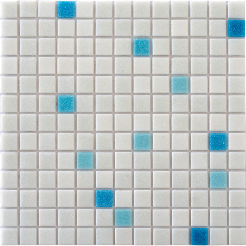 MIR Mosaic Gradients Mix 0.8 x 0.8 12" x 12" Glass Mosaic