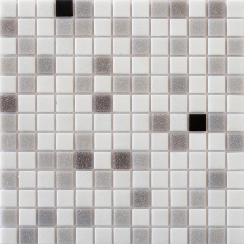 MIR Mosaic Gradients Mix 0.8 x 0.8 12" x 12" Glass Mosaic