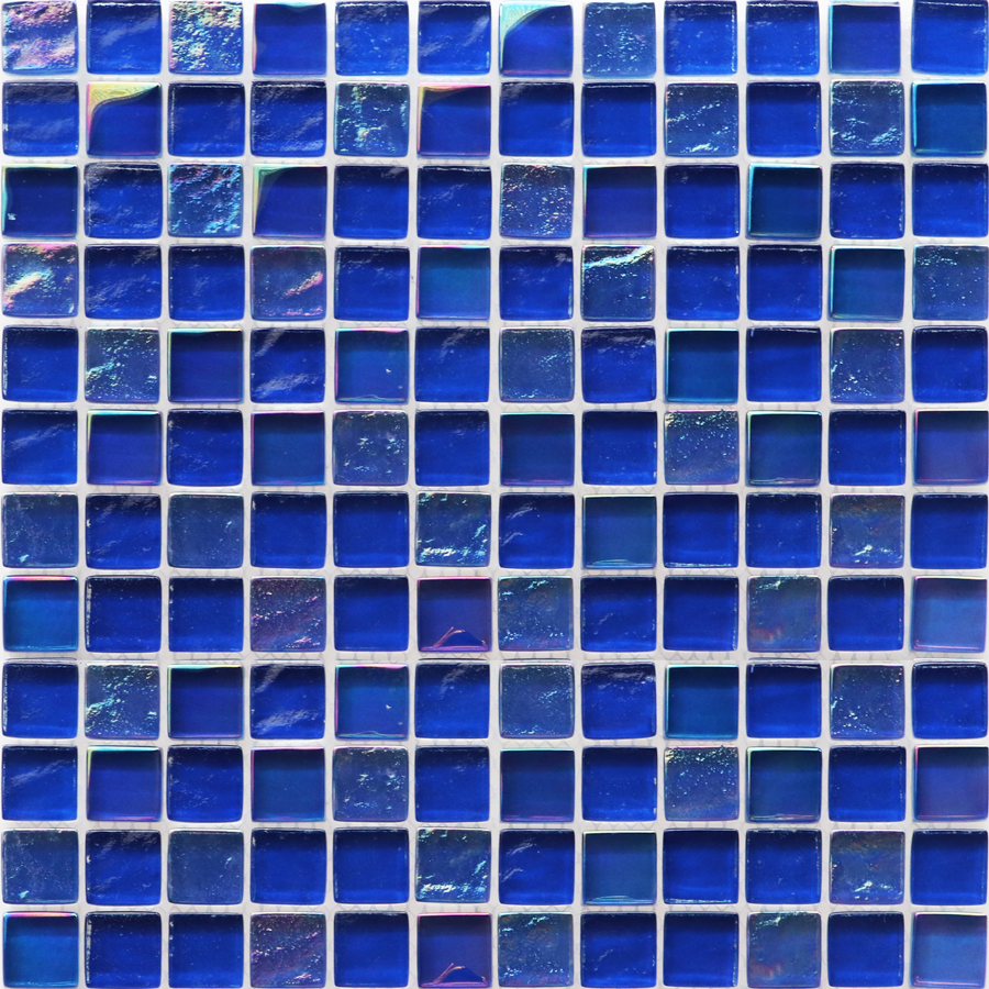 QDI Surfaces Deep 1 x 1 12" x 12" Glass Mosaic