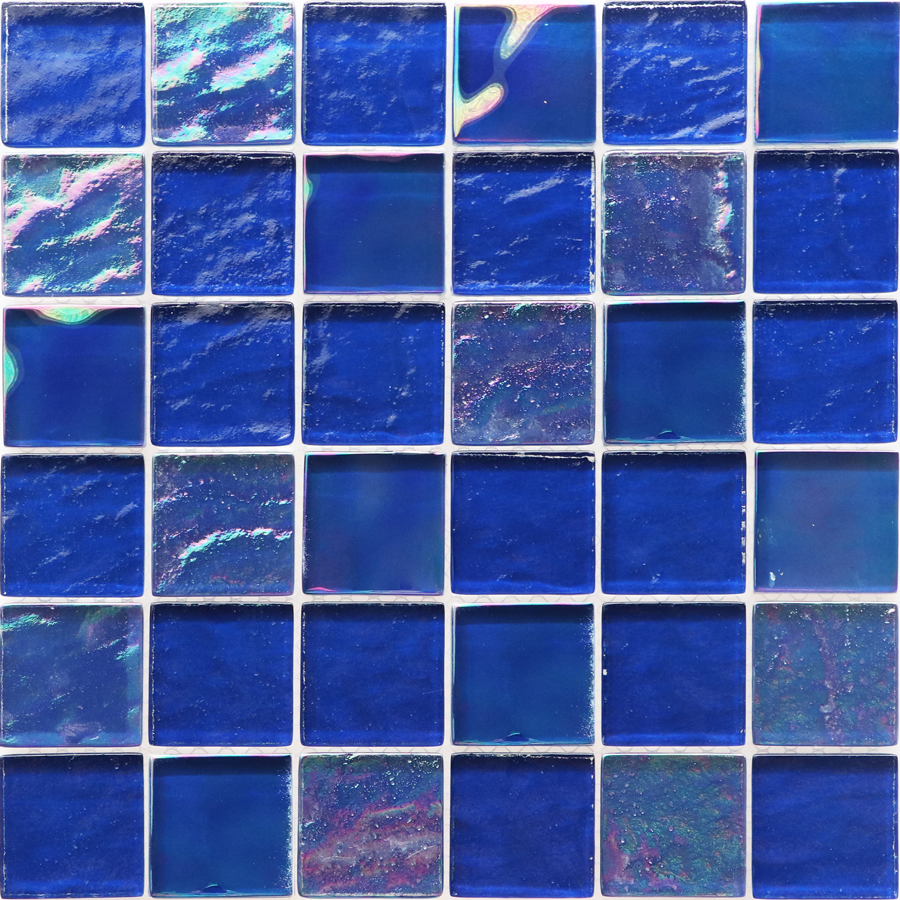 QDI Surfaces Deep 2 x 2 12" x 12" Glass Mosaic