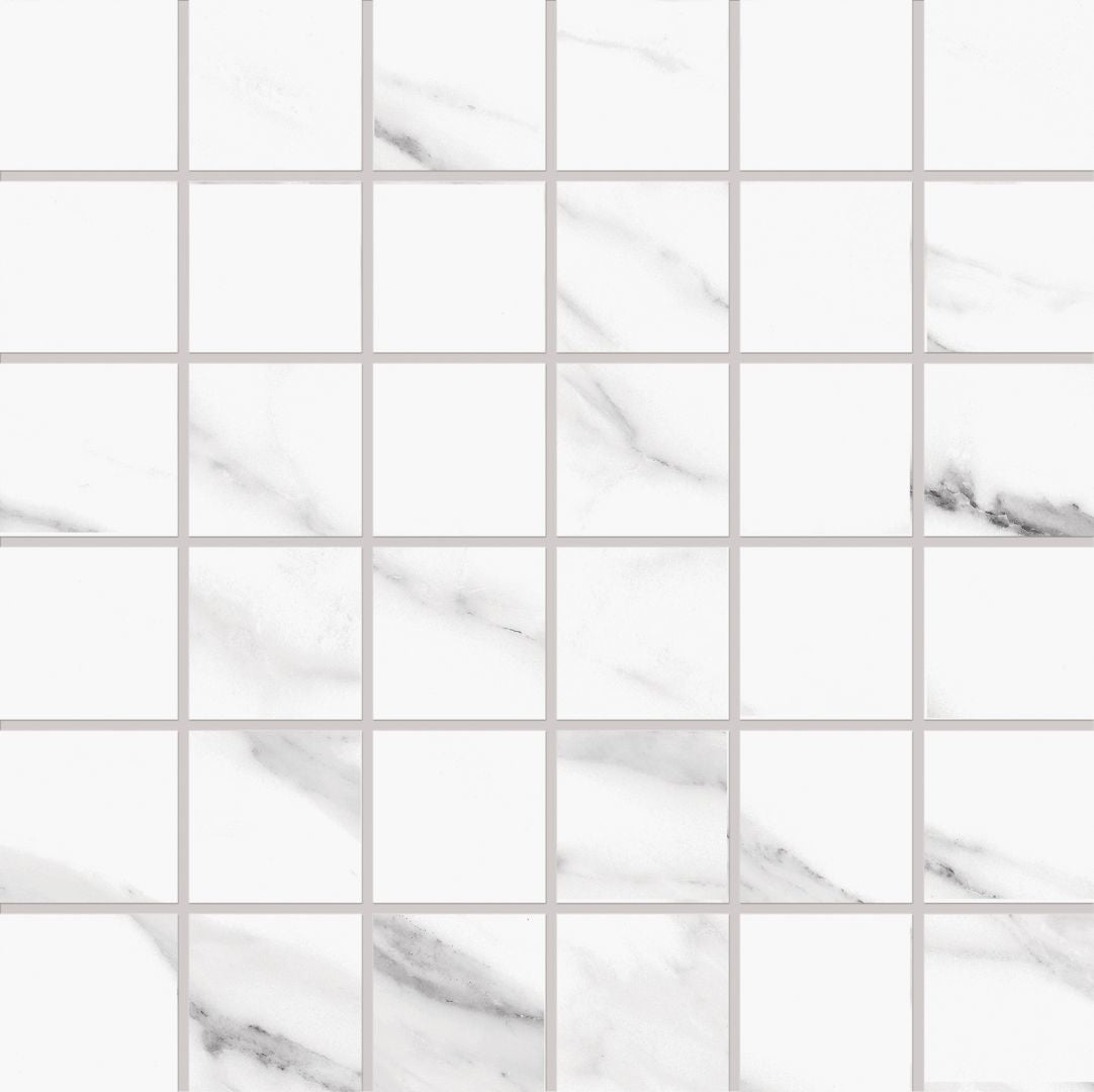 Emil Ceramica Tele Di Marmo 2 x 2 12" x 12" Porcelain Mosaic