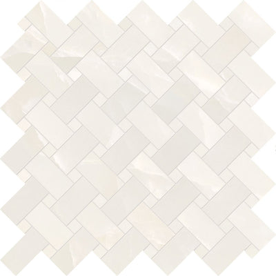 Emil Ceramica Tele Di Marmo Onyx Intrecci 12" x 12" Ceramic Mosaic