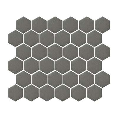 CommodiTile Elements Hexagon 10.98" x 12.68" Porcelain Mosaic