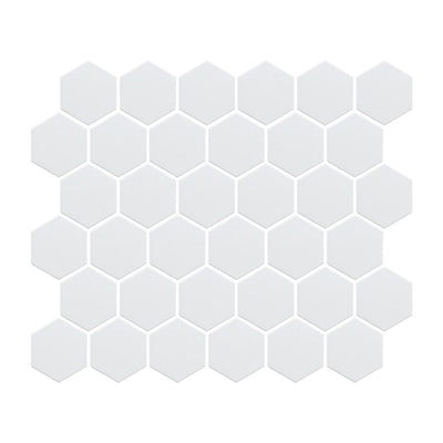 Lungarno Elements 2" Hexagon 10.98" x 12.68" Porcelain Mosaic