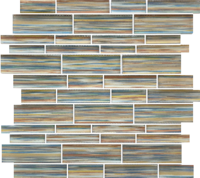 QDI Surfaces Altona 12" x 12" Glass Mosaic