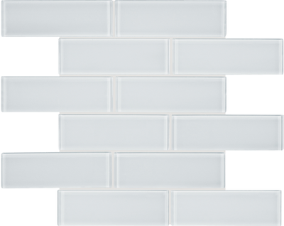 QDI Surfaces Element 2 x 6 12" x 12" Glass Mosaic
