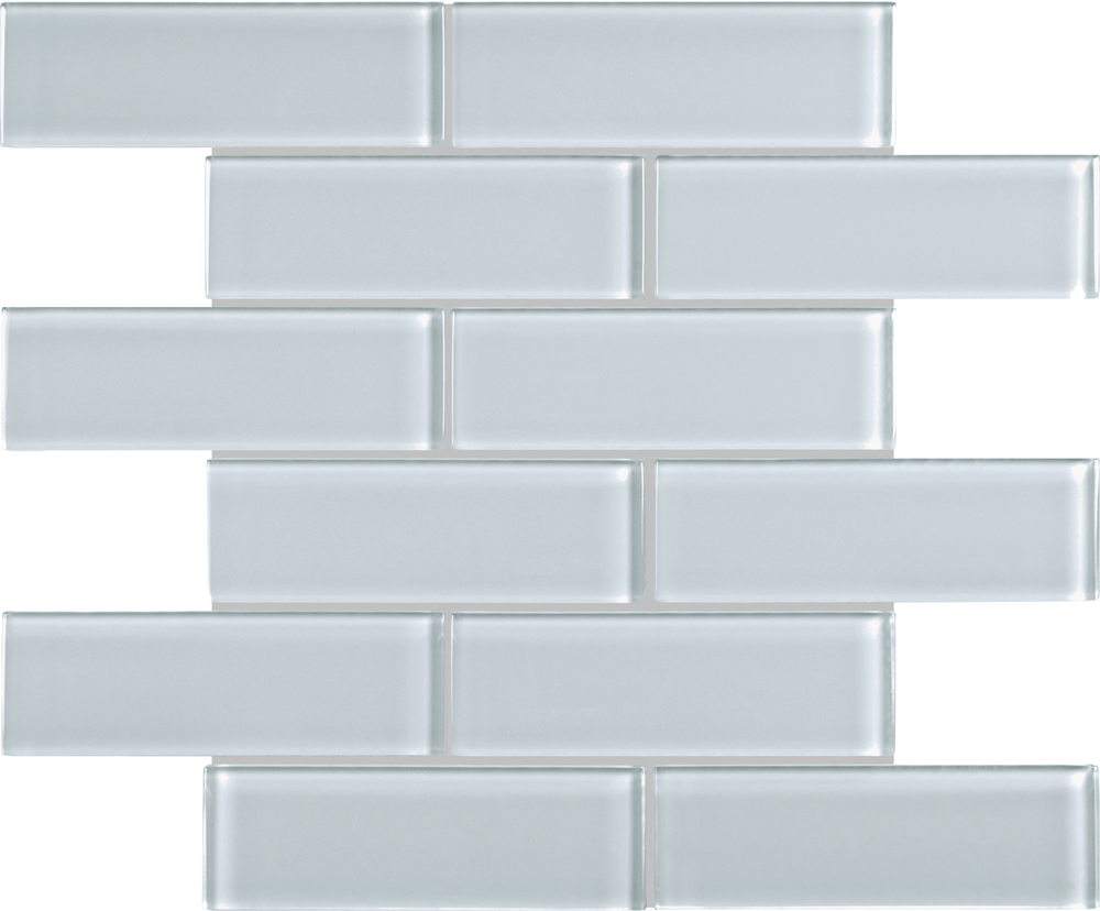 QDI Surfaces Element 2 x 6 12" x 12" Glass Mosaic