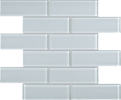 QDI Surfaces Element 2 x 6 12" x 12" Glass Mosaic