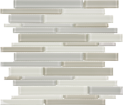 QDI Surfaces Element Random 12" x 12" Glass Mosaic