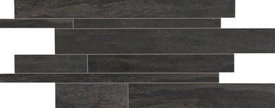 Emil Ceramica Stone Project Listelli 12" x 24" Porcelain Mosaic