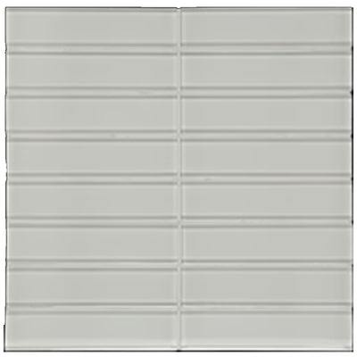 Florida Tile Peace of Mind Stack 1.5 x 6 11.63" x 11.75" Glass Mosaic