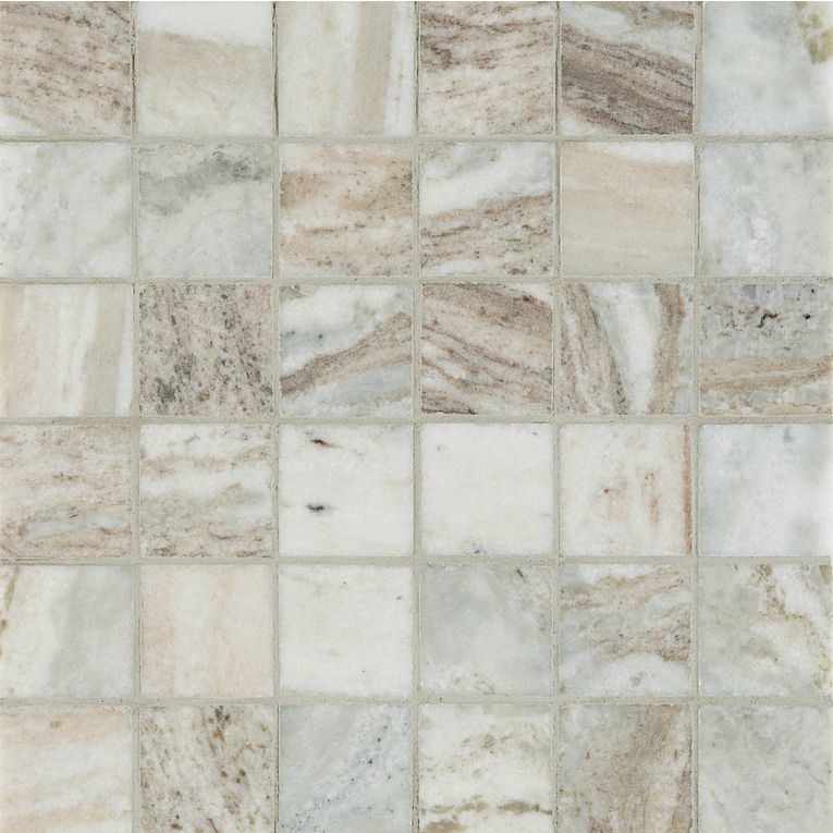 Arizona Tile Marble 2" x 2" 12" x 12" Marble Mosaic