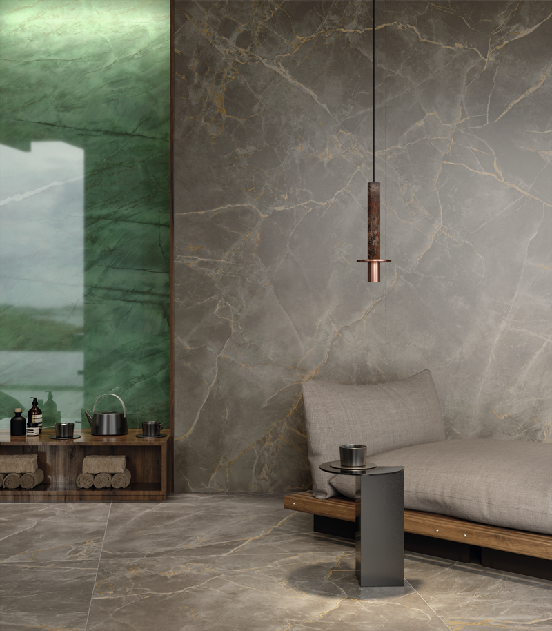 QDI Surfaces Fior Di Bosco 48" x 48" Porcelain Tile