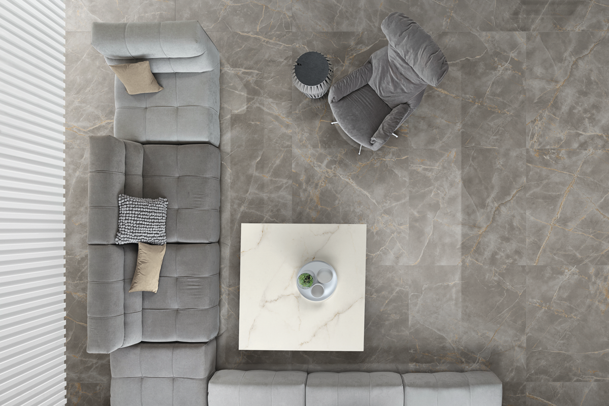 QDI Surfaces Fior Di Bosco 48" x 48" Porcelain Tile