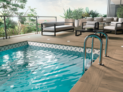 QDI Surfaces Fiore 6" x 6" Porcelain Tile