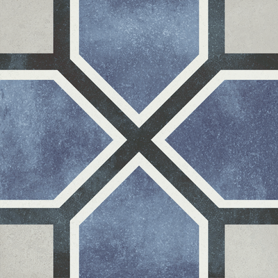 QDI Surfaces Fleur 6" x 6" Porcelain Tile