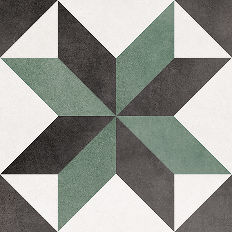 QDI Surfaces Floriane 6" x 6" Porcelain Tile