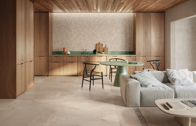 QDI Surfaces Forum 2 x 2 12" x 12" Porcelain Mosaic