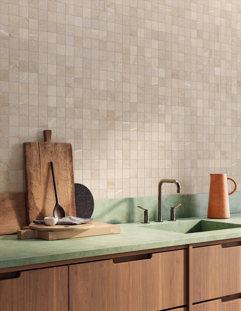 QDI Surfaces Forum 2 x 2 12" x 12" Porcelain Mosaic