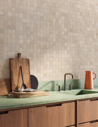 QDI Surfaces Forum 2 x 2 12" x 12" Porcelain Mosaic