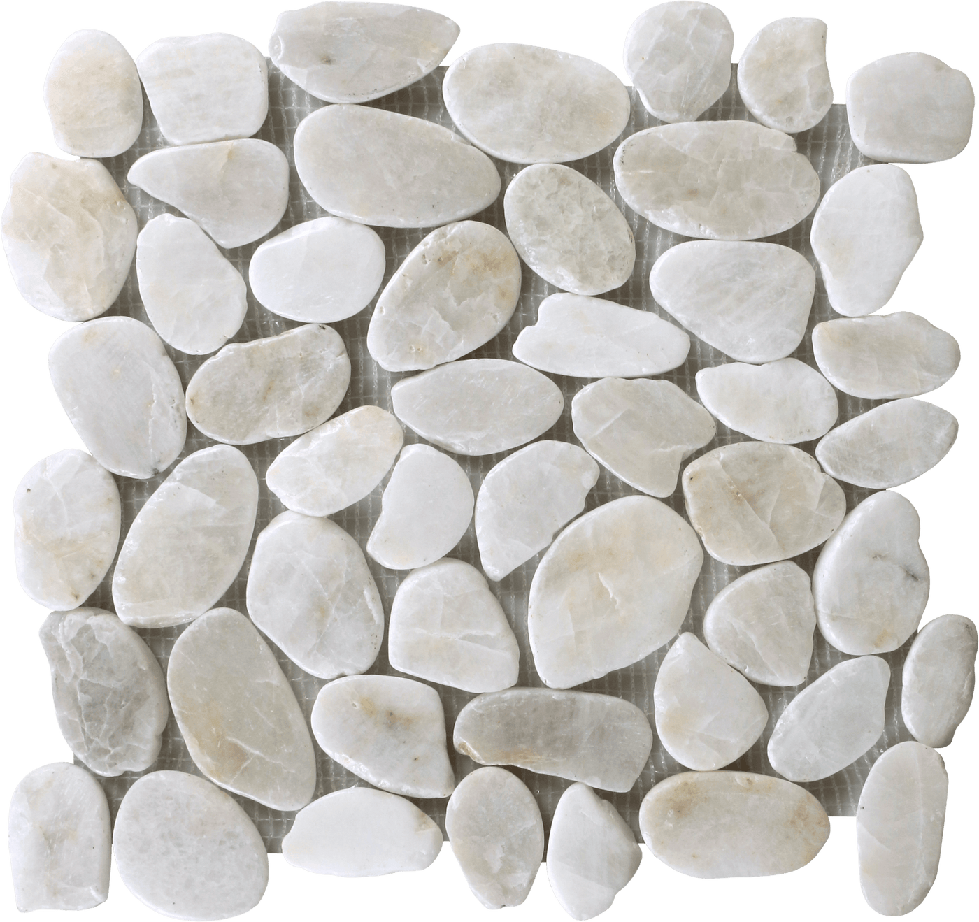 Bati Orient Pebble Sliced 12" x 12" Natural Stone Mosaic