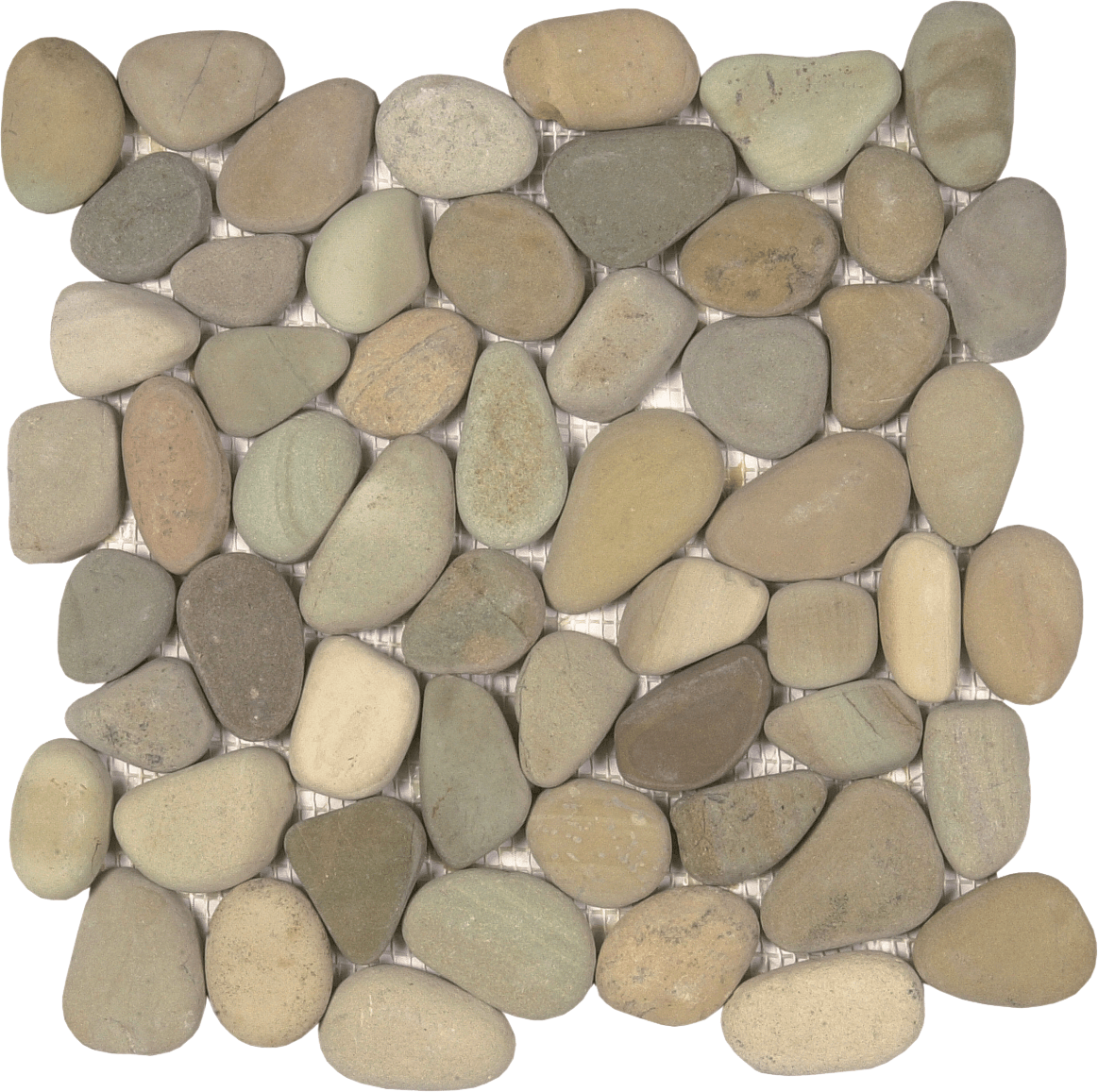 Bati Orient Pebble 12" x 12" Natural Stone Mosaic