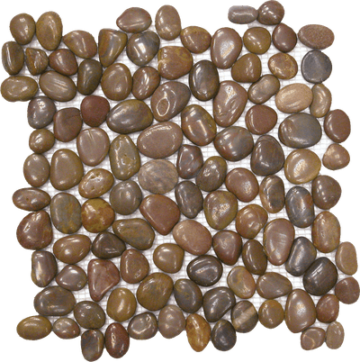 Bati Orient Pebble 12" x 12" Natural Stone Mosaic