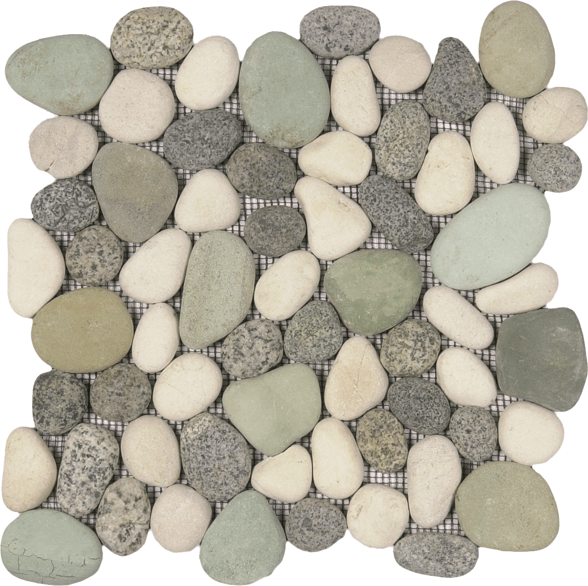 Bati Orient Pebble 12" x 12" Natural Stone Mosaic