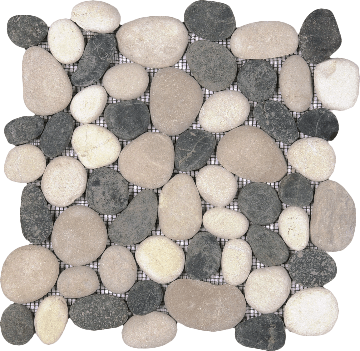 Bati Orient Pebble 12" x 12" Natural Stone Mosaic