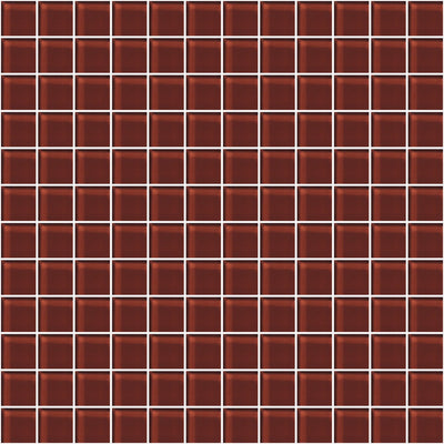 Crossville Glass Blox 1 x 1 12" x 12" Glass Mosaic