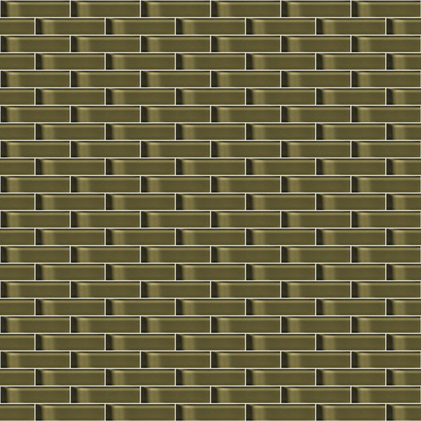 Crossville Glass Blox 1 x 2 12" x 12" Glass Mosaic