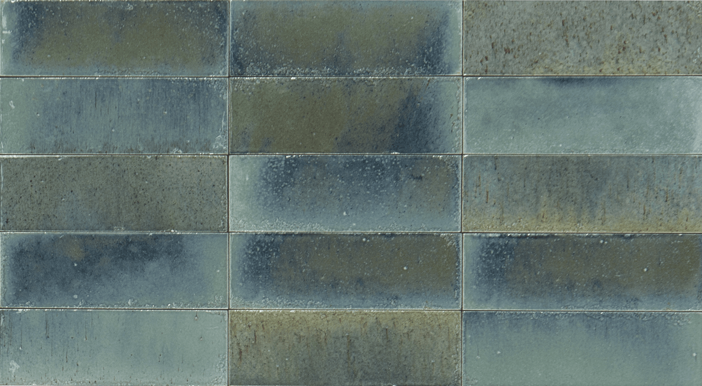 Tesoro Aquatica Gleeze 2" x 6" Porcelain Tile