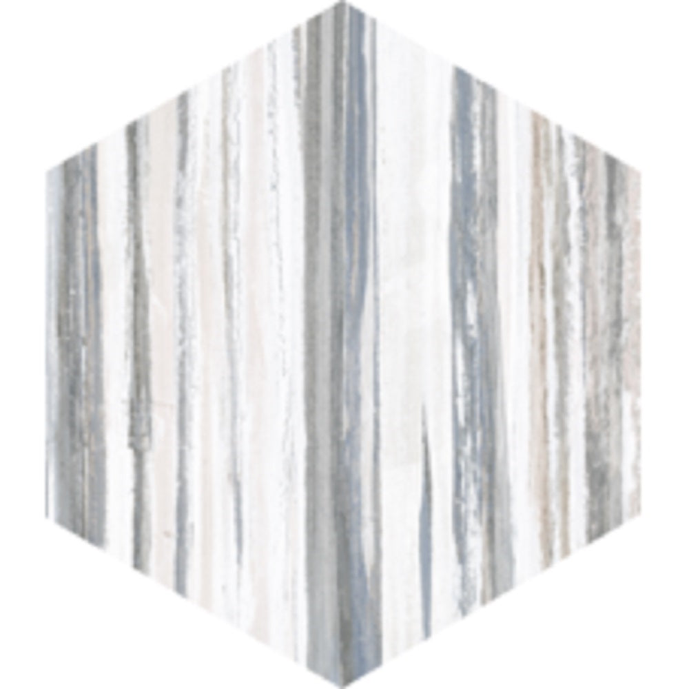 Tesoro Flow Hex 8.5" x 9.75" Porcelain Tile