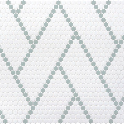 Arizona Tile Geometro 2.0 Hex 11" x 15" Glass Mosaic