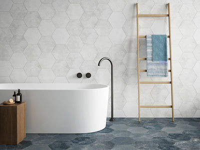 MIR Mosaic Hexa 9.05" x 10.63" Porcelain Tile